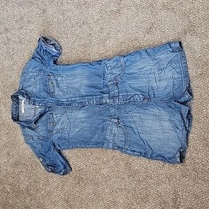 Mavi Chambray Shortalls Womens Size 27